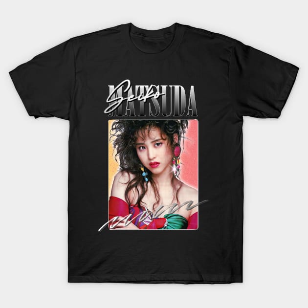 Seiko Matsuda - - Retro 80s Fan Design T-Shirt by DankFutura